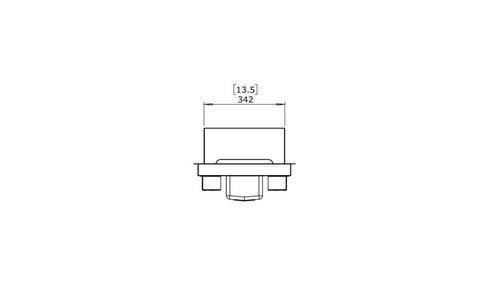 Ecosmart Fire Linear 50 Fire Pit Kit - Black Finish / Black Burner - ESF.B.FPK.L.50.B
